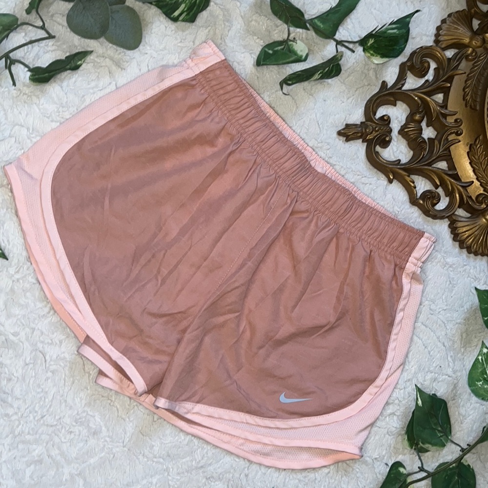 Blush Nike Athletic Shorts